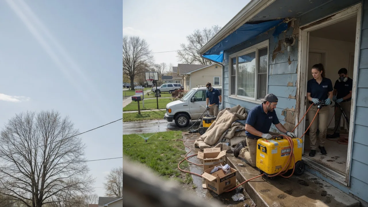 Basement Flood Cleanup in Otterville, MO near me